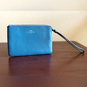 Coach Wristlet - Light Mist Blue